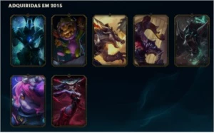 Conta de LOL plat IV - League of Legends