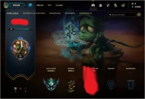 Conta Platina I - League of Legends LOL