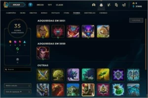 Conta Platina I - League of Legends LOL
