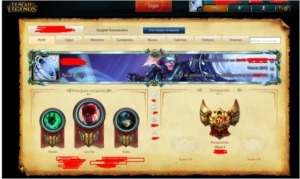 [PROMOÇÃO] Conta League of Legends/330 SKINS/BORDA PLATINA LOL