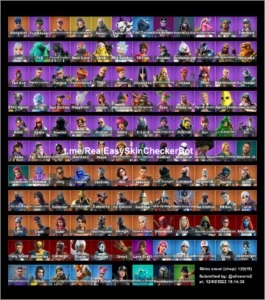 Conta Fortnite Season 3 140 skins, Minty, Havoc, 3.5k pr