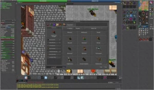 Vendo EK 417, Non-PVP Verde Descubra, 107/100, Ornate Set - Tibia