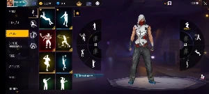 Conta de free fire com envolutiva