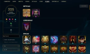 Conta League of Legends criada em 2014 - full campeões LOL