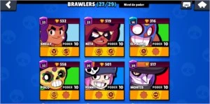 Conta Brawl stars semi full 2 Lendários e 7k+ troféus
