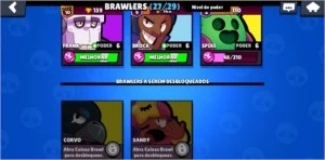 Conta Brawl stars semi full 2 Lendários e 7k+ troféus