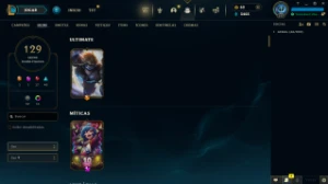 Conta LOL LVL 317 | 135 Campeões| 129 Skins |GOLD 4| 2016 - League of Legends