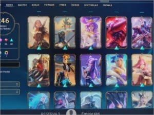 Conta plat 1 lol - League of Legends