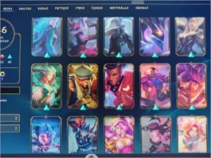 Conta plat 1 lol - League of Legends