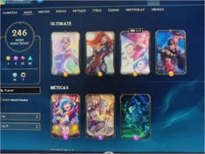 Conta plat 1 lol - League of Legends