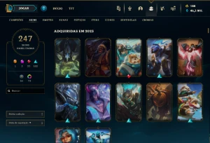 Conta LoL + Valorant