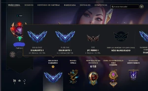 Conta LoL + Valorant