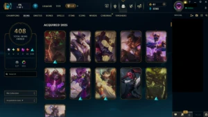 Conta League of legends 400 skins Esmeralda 3 LOL