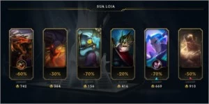 🔥 CONTA ACC LEAGUE OF LEGENDS PLATINA IV C/ 58% WR 🔥 LOL