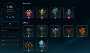 Conta lol 932 skins, 40 skin prestige, aceito negociar valor - League of Legends
