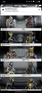 Usuário warframe maestria 20 com 13,940 pl - Outros