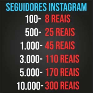 Seguidores de Instagram baratos - Redes Sociais