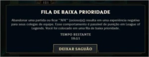 TIRO O LEAVE BURSTER DE SUA CONTA - League of Legends LOL
