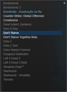 Conta Steam