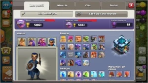 Récem cv13 heróis atualizados. - Clash of Clans