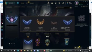 Conta Diamante 1 LOL - League of Legends