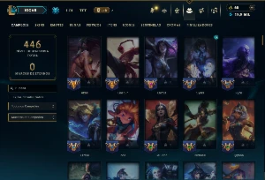 Unranked com 140 Champs e 213 Skins ( MID / JG / ADC ) - League of Legends LOL