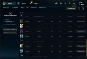 Conta Unranked Upada SEM BOT - League of Legends LOL