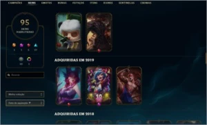 Conta League of Legends TOP LOL