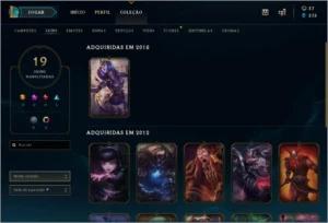Conta diamond 4 - League of Legends LOL