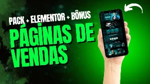 Pack 8 Páginas de Vendas + Elementor Pro 2025 + Bônus💥