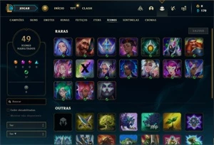 Conta prata 2 com 21 Champs e 7 Skins - League of Legends LOL