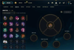 Conta prata 2 com 21 Champs e 7 Skins - League of Legends LOL