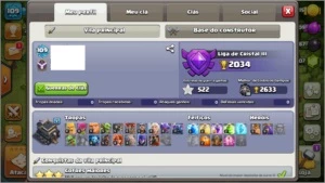 Conta Clash of Clans CV9 QUASE FULL
