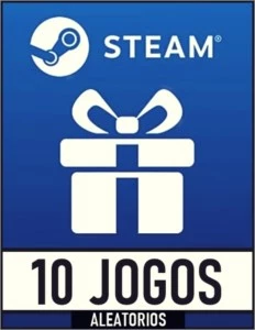 10 Jogos Aleatórios STEAM KEY