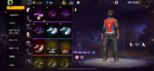 Conta de Free Fire gemada muito boa