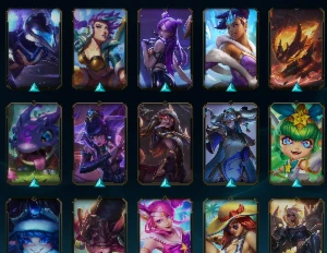 Conta LoL | Full Dados | Platina IV | 126 Skins | Chibis TFT - League of Legends