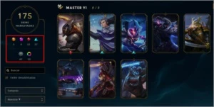 Conta Lol / 175 Skins / Lvl 132/ Vários Ícones / Gold 1 - League of Legends