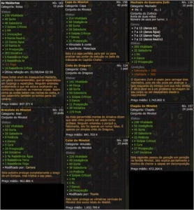 Sacrier level 176 scrollado + equipes - Dofus