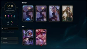 Conta LOL Riven Campeonato com borda 2012 - League of Legends