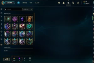 Conta LOL Todos os Campeões + 109 Skins - League of Legends