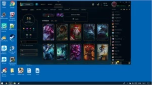 CONTA DE LOL LVL 97, GOLD 4, 56 SKINS, 17 EMOT, 12 SENTINELA - League of Legends