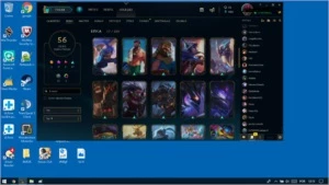 CONTA DE LOL LVL 97, GOLD 4, 56 SKINS, 17 EMOT, 12 SENTINELA - League of Legends