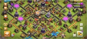 02 contas de Clash of Clans - as duas CV 11