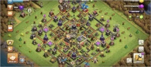 02 contas de Clash of Clans - as duas CV 11