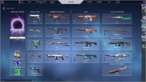 Conta valorant (700 reais em skins)