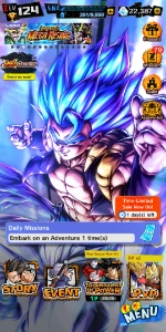 Dragon Ball Legends - Ultra Gogeta Blue + 22k de Cristal