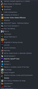 CONTA STEAM LVL 23