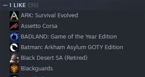 CONTA STEAM LVL 23