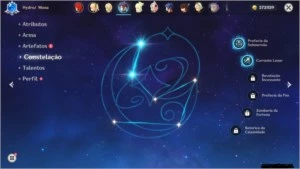 Conta DIluc, Mona 2*, Childe  AR 46 - Genshin Impact