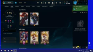 Conta lol Diamante 3 - 135 Skins + 80 Gemas ACEITO OFERTA! - League of Legends